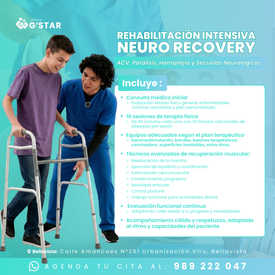 Rehabilitación Intensiva Neuro Recovery